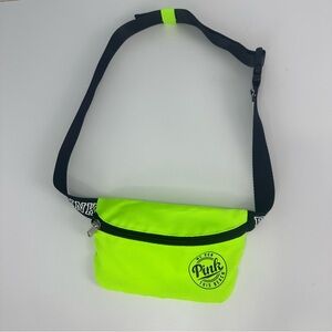 Pink Victoria's Secret Neon Belt Bag Neon Green/Yellow Color